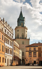 Trinity (Trynitarska) tower in Lublin. Poland