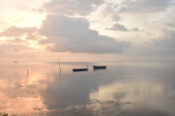 Sunrise on the beach