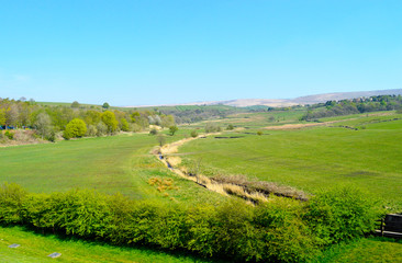 Naklejka premium Littleborough countryside