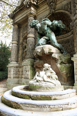 Fototapeta na wymiar Paris - Jardin du Luxembourg - Fontaine Médicis