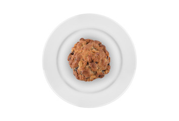 image shows a baking tray or cookie