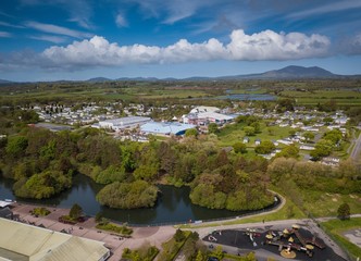 Aerial view of Haven Hafan Y Mor Holiday Park, Pwllheli, LLyn Peninsula, Wales, UK © www.januszkurek.com