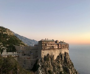 The Monastery that has grown from a rock - Simonopetra