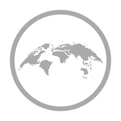 world map logo