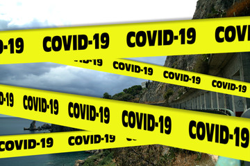 Taormina virus warning safety line