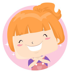 Kid Appearance Adjective Beautiful Illustration