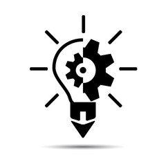 Lightbulb Icon.