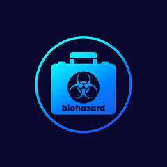 biohazard box icon for web