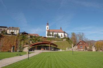 The church in Piwniczna-Zdrój