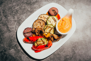 grilled vegetables