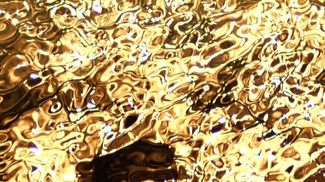 Luxury liquid gold loop background