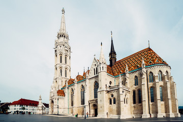 Fototapeta na wymiar Church of Matthias. Budapest. Hungary.