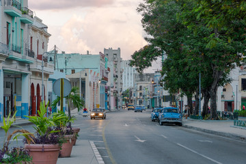 Fototapeta premium street in the old city of cuba