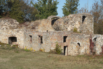 Terebovlia castle in Ternopil region