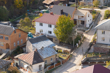 Cityscape of Terebovlya