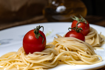 pasta with tomato sauce