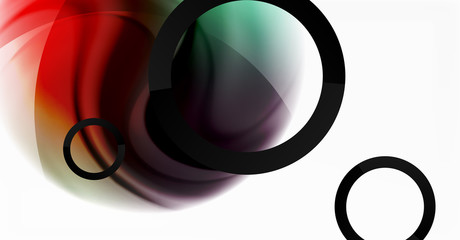 Abstract background, fluid mixing gradient liquid style colors composition. Vector Illustration For Wallpaper, Banner, Background, Card, Book Illustration, landing page