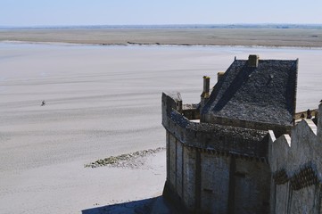 Vue du Mont Saint Michel.