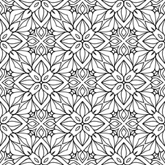 Seamless pattern. Vintage decorative elements