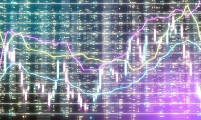 digital concept diagram chart 3d