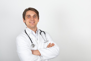 Fototapeta premium Handsome male physician