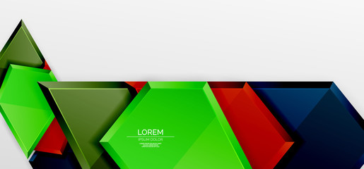 Metal glossy shiny geometric shapes with 3d effect composition. Techno futuristic vector abstract background For Wallpaper, Banner, Background, Card, Book Illustration, landing page