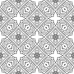 Seamless pattern. Vintage decorative elements