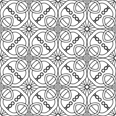 Seamless pattern. Vintage decorative elements