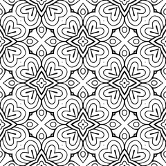 Seamless pattern. Vintage decorative elements