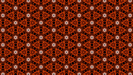 Fractal kaleidoscopic background. Geometric folklore ornament. Tribal ethnic texture - 335553747