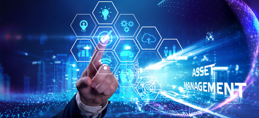 Business, Technology, Internet and network concept. Digital Marketing content planning advertising strategy concept. Asset management