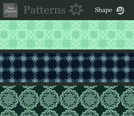 Organic pattern. Abstract vector illustration.