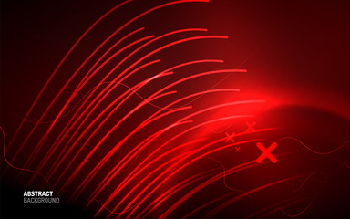 Abstract background - neon line design for Wallpaper, Banner, Background, Card, Book Illustration, landing page