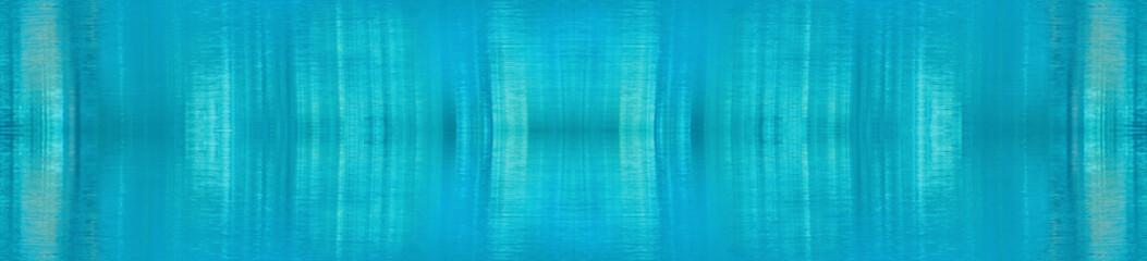Abstract blue green background with lines. Turquoise banner.