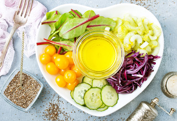 ingredients for salad