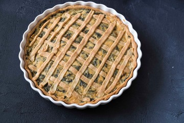 spinach quiche