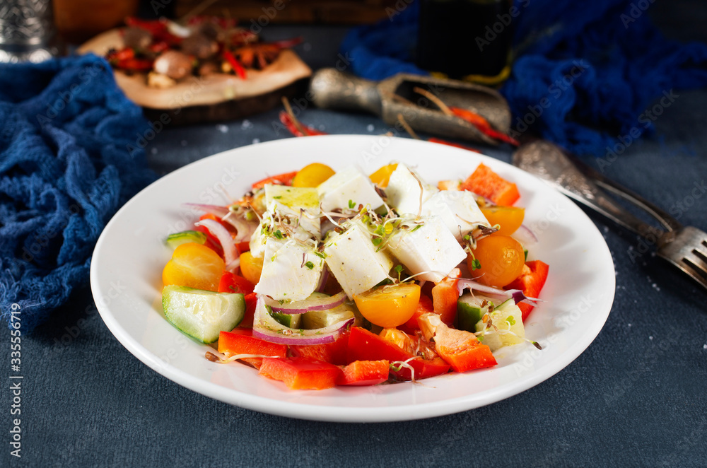 Wall mural greek salad