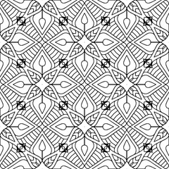 Seamless pattern. Vintage decorative elements