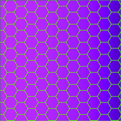 seamless pattern with hexagons