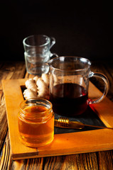 honey with ginger