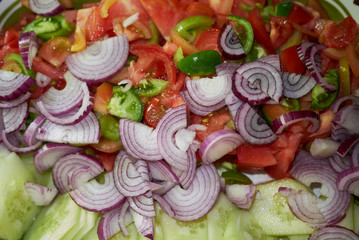 fresh mixed salad