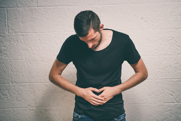 Stomach pain in men