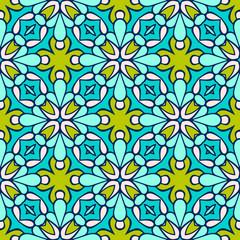 Seamless pattern. Vintage decorative elements