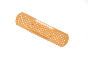 photo studio adhesive plaster on a white background