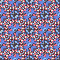 Seamless pattern. Vintage decorative elements