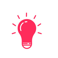 business idea icon. simple light icon