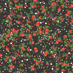 Red flowers © Daniel