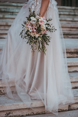 Wedding details, table decorations and flowers