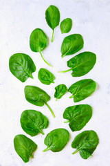 Fototapeta na wymiar spinach
