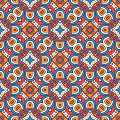 Seamless pattern. Vintage decorative elements